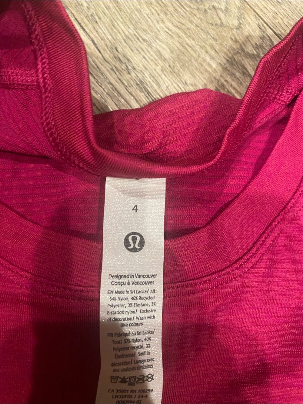 Lululemon nwt swiftly tech long sleeve 2.0 - Picture 2 of 3
